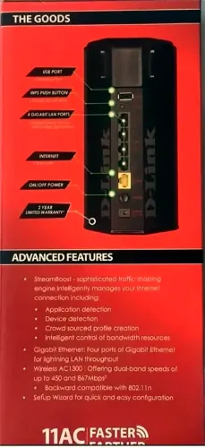 Router Gamer D Link