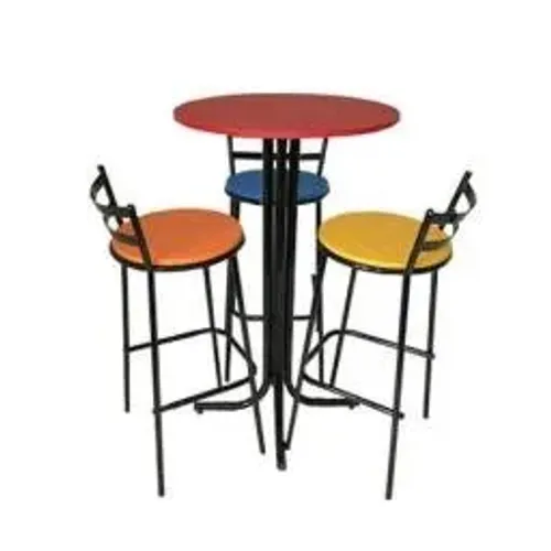 conjunto de mesas e cadeiras para lanchonete e refeitório