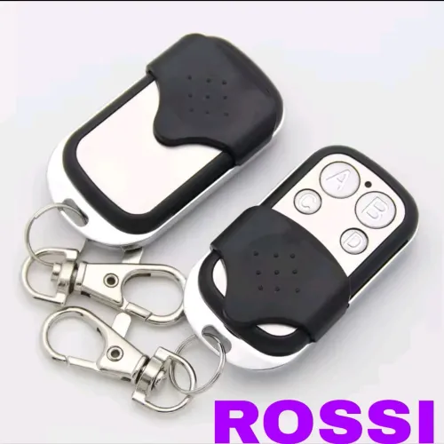 Controle Remoto cromado metal portões ROSSI