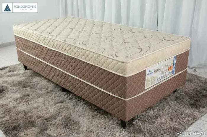Cama Box Solteiro Rondoconfort Ortopédico D33 rf332