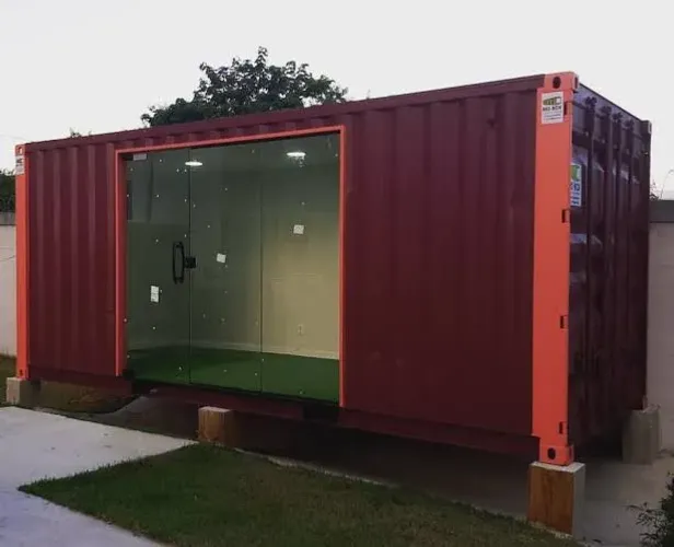 Aluguel e venda Container modificado para uso comercial