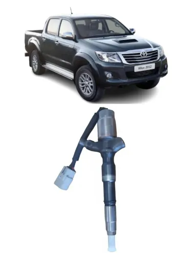 Bico Injetor Denso 23670-30270 - Toyota - Remanufaturado (6 Fios)