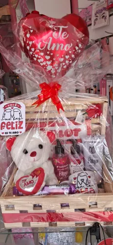 Cesta maravilhosa para presentear nesse natal