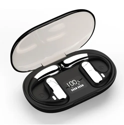 Fone de Ouvido Bluetooth 5.3, sem fio com 49 horas de bateria e Controle de Toque