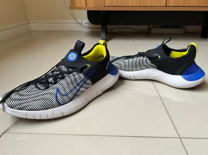 Tênis Nike Free RN Next Nature Flyknit Preto/Azul