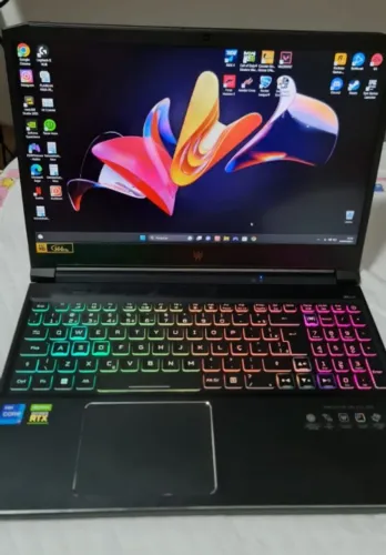 Vendo Helios 300 I7 11° geração, RTX 3070, 16gb RAM, SSD 4TB