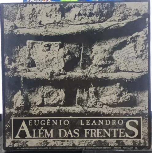 Eugênio Leandro - LP vinil Além das frentes - Ótimo estado