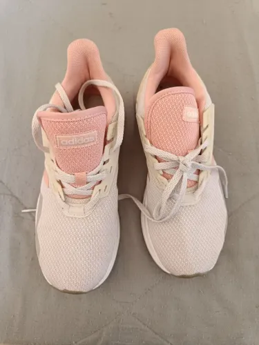 Tênis Adidas - Rosa e Branco - Tamanho 35