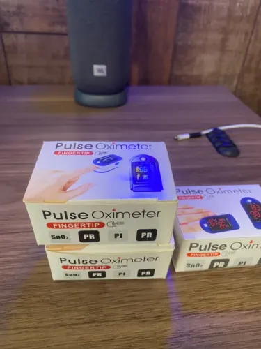Oxímetro De Dedo Medição Da Saturação De Oxigênio