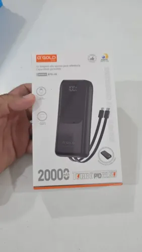 Carregador Portátil 20000mAh Turbo PD 22.5w
