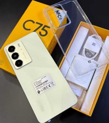 Celular C75 Realme - Preço que cabe no seu bolso - Celular com 256Gb/8Ram - Novo Lacrado