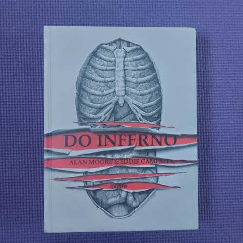 DO INFERNO ALLAN MOORE E EDDIE CAMPBELL VENETA HQ PT BR CAPA DURA SEMI NOVO