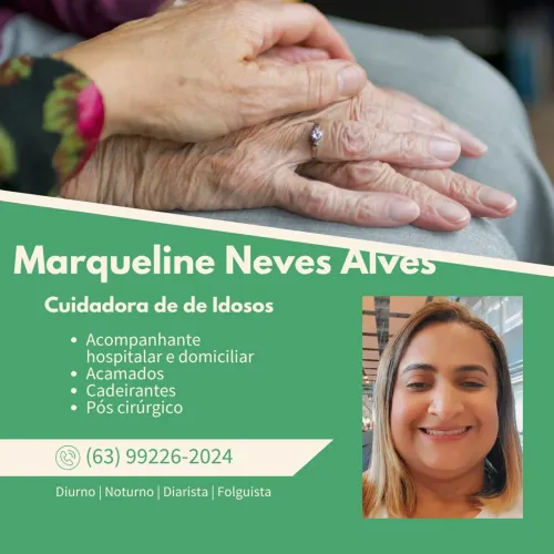 Acompanhante hospitalar e cuidadora