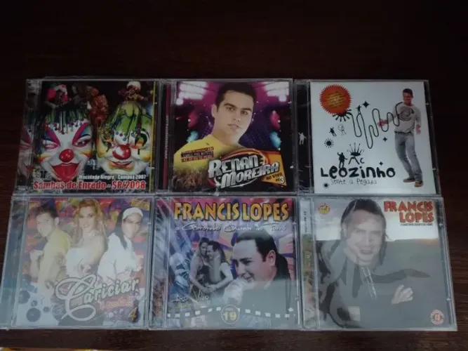 cds forro samba variado mc leozinho e outros