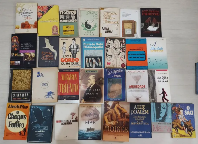 Livros diversos. Qualquer um a 10 reais