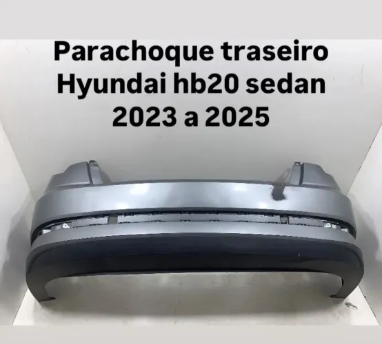 Para-choque Traseiro Hyundai HB20 Sedan 2023 a 2025