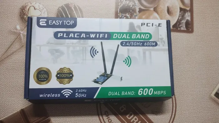 Vendo placa wi-fi PCI Express EASY TOP