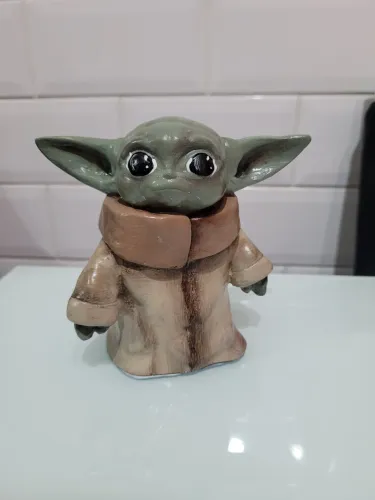 Boneco Baby Yoda - Star Wars - Decoração