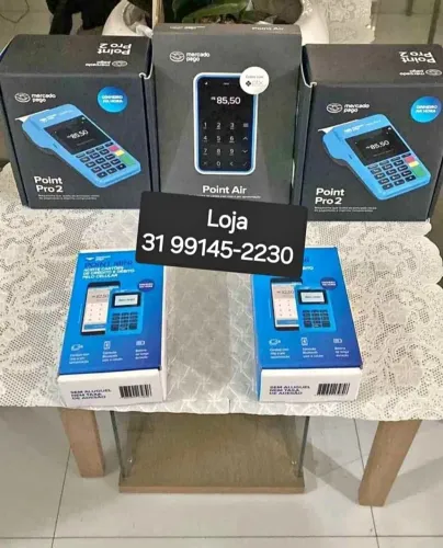 Máquina de Cartão entrega rápida - Mercado Pago d154x