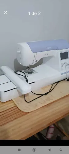 Máquina de Bordar Brother BE815L - Bivolt (Usada apenas uma vez)