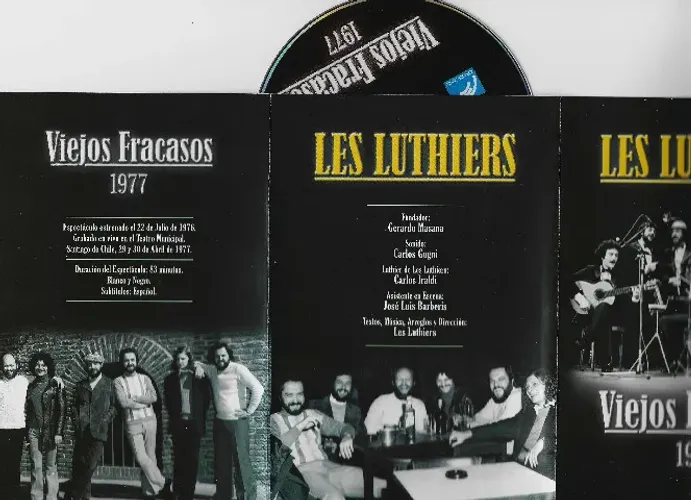 DVD Les Luthiers Viejos Fracasos 1977