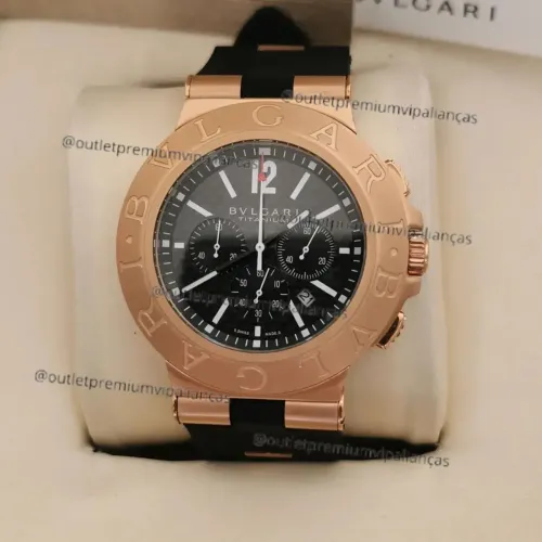 Relogio bvlgari aluminium 