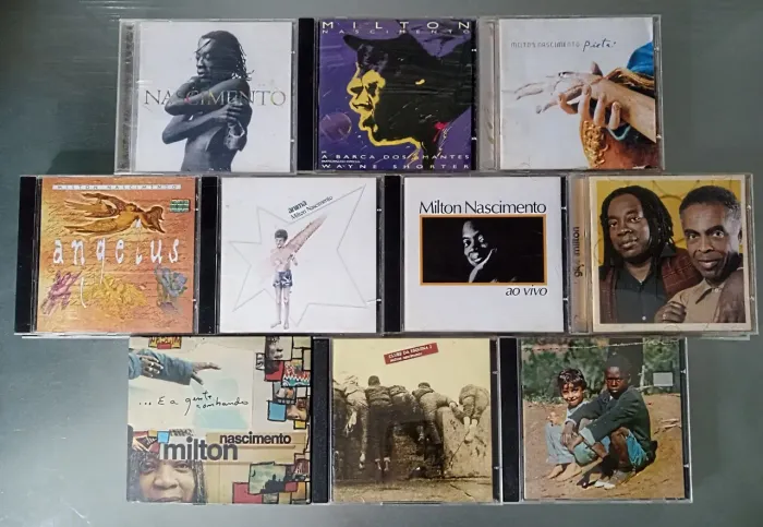 CDs MILTON NASCIMENTO Valores Individuais Na Descrição 