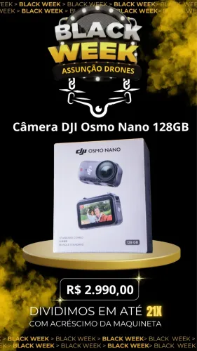 Câmera DJI Osmo Nano 128GB