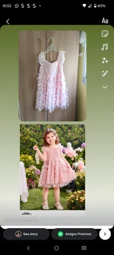 Vestido de sobreposição de malha com apliques