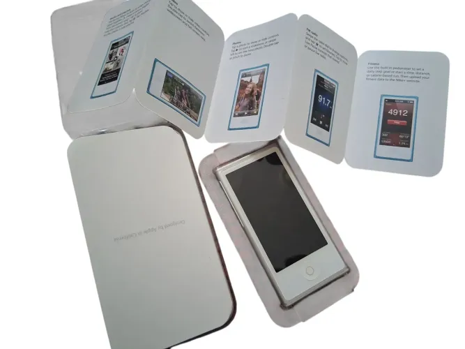Ipod nano 7 apple 16gb silver