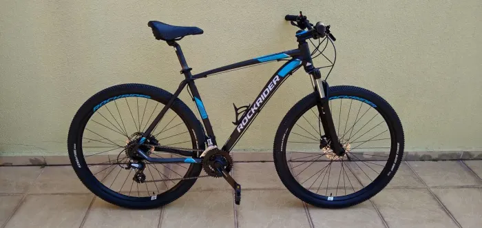 Bicicleta aro 29 ROCKRAIDER PRETA AZUL