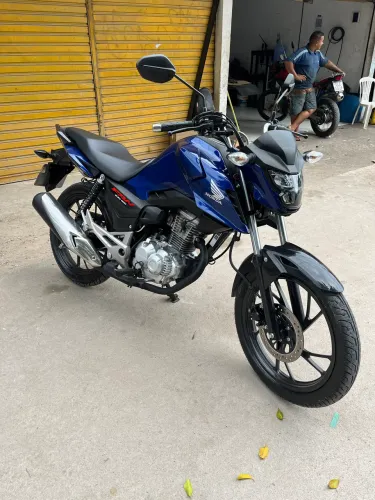 HONDA FAN 160 AZUL ZEROOO