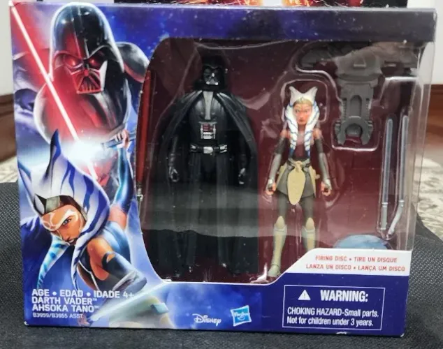 Boneco Star Wars Rebels - Darth Vader E Ahsoka Tano - B3959 Hasbro