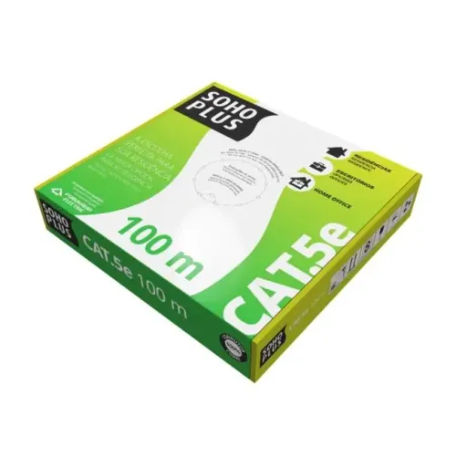 CAIXA DE CABO LAN CAT5E 100M CMX BRANCO SOHO PLUS FURUKAWA 