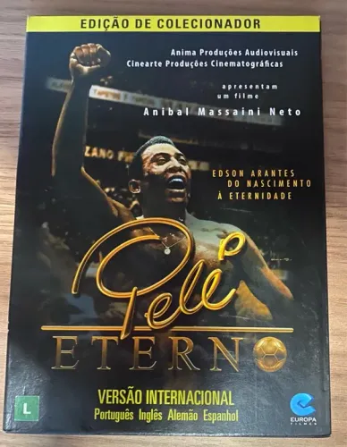 DVD Pelé Eterno - Edição Colecionador - Versão Internacional