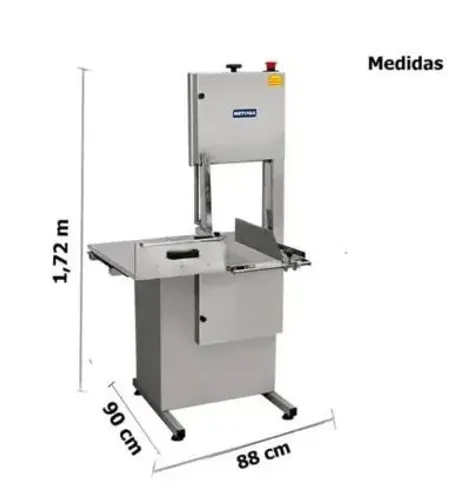 NZ. Serra fita inox grande METVISA 