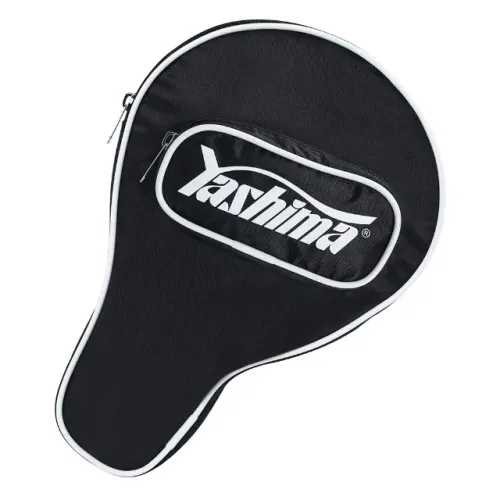 Capa Yashima Para Raquete de Tênis de Mesa Com Porta Bolas Preta