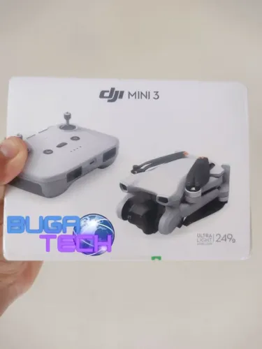 Drone DJI Mini 3 novo e lacrado