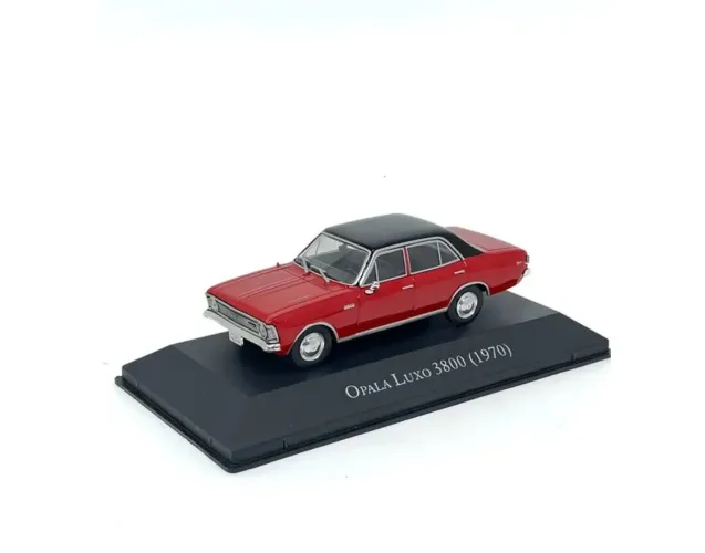 Miniatura Chevrolet Opala Luxo 3800 1970 - Escala 1/43