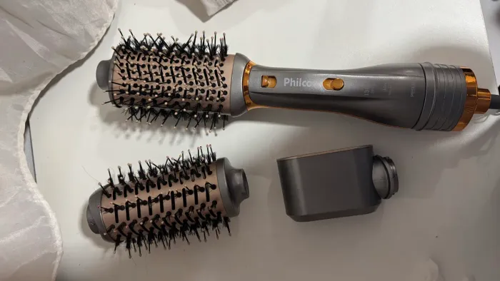 Escova Secadora Philco 3 em 1 Bivolt - 3 Ponteiras - 1300W