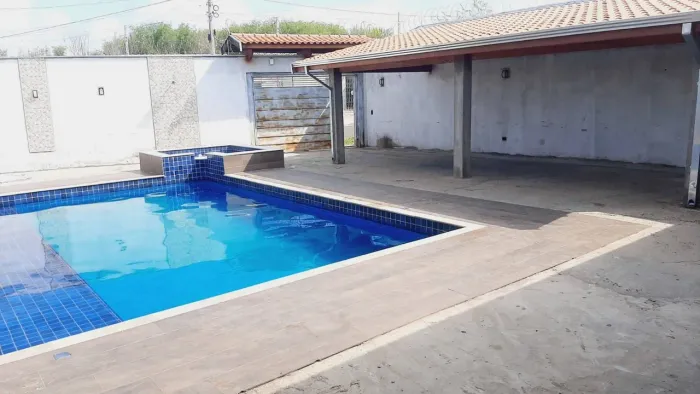 Edícula com Piscina e Área Gourmet à Venda no Bairro Novo Horizonte, Piracicaba, SP Espaç
