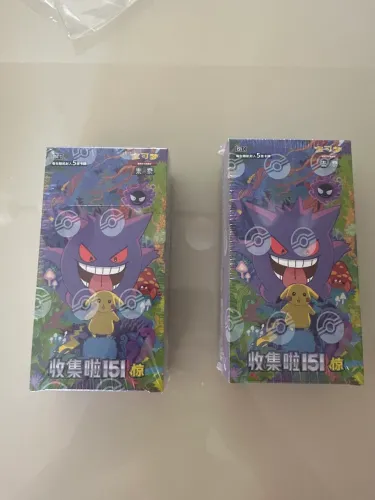 Caixa de Booster Slim - Collect 151 Surprise Pokémon