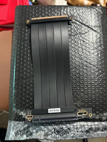 Cabo adaptador Riser Extensor Flexível Pci e 3.0 x 16 20cm 