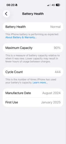 iPhone 16 256gb usado 