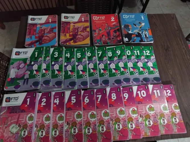 Kit de livros 1° ano do ensino médio FTD