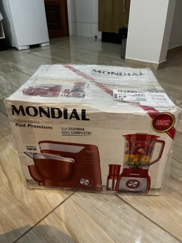 Kit Mondial Premium: Liquidificador 1200w e Batedeira Planetária 700w