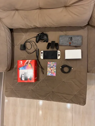 Nintendo Switch OLED BRANCO 64GB
