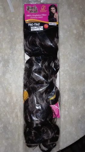 aplique de rabo de cavalo
