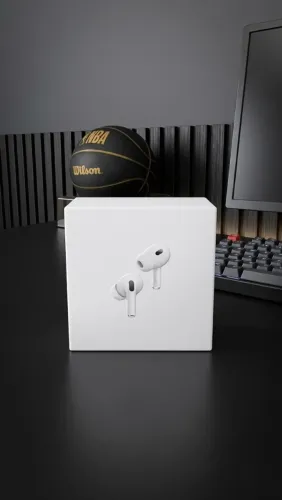 Fone Sem Fio PRO Apple Airpods PRO 5 1:1 com Cancelamento de Ruído Bluetooth iOS e Android