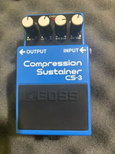 Pedal Compressor  Boss Cs3 Compression Sustainer